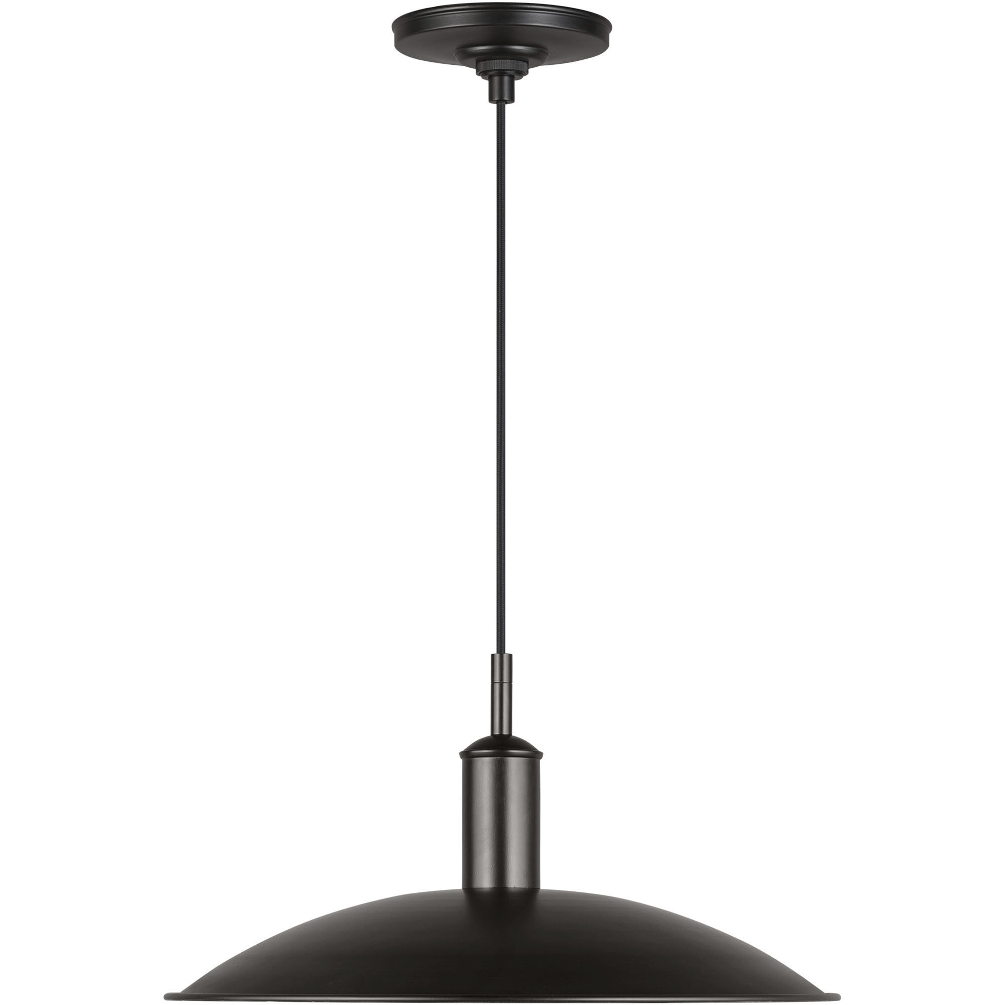 TOB by Thomas O'Brien Dash LED 18 inch Aged Iron Pendant Ceiling Light