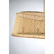 Astoria Linear Chandelier Ceiling Light, Oval