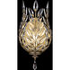 Crystal Laurel Wall Sconce Wall Light in Gold