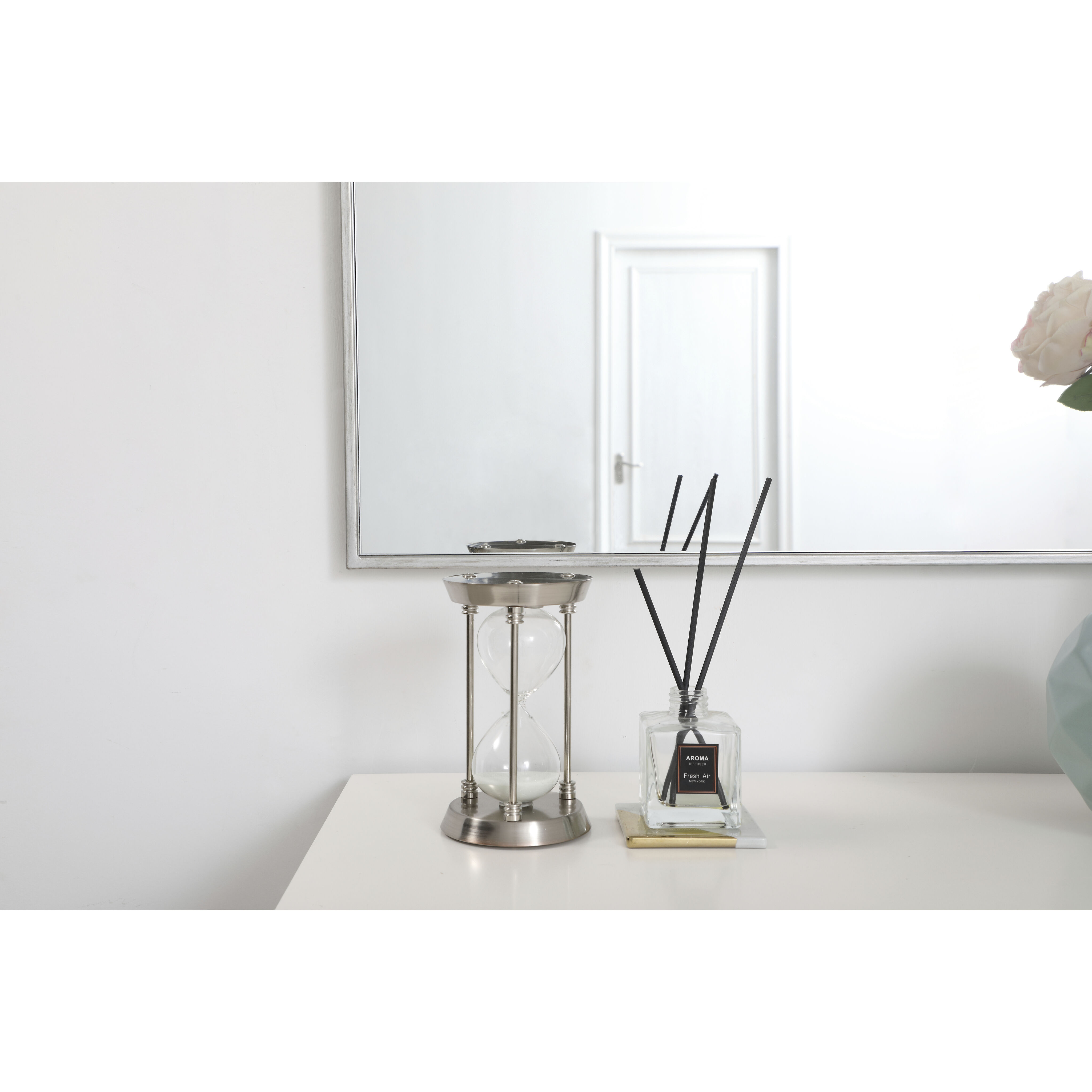 Monet 40 X 36 inch Silver Wall Mirror