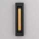 Layer LED 30 inch Sand Black Wall Sconce