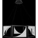 Beyond Luna LED 36 inch Black Pendant Ceiling Light