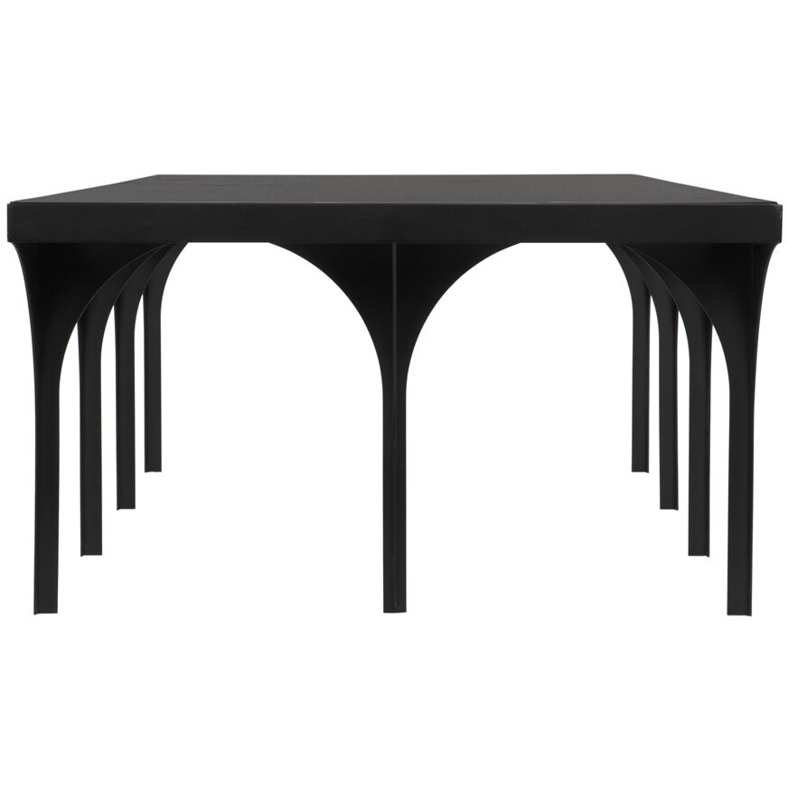 Akashi 68 X 30 inch Matte Black Coffee Table