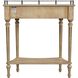 Charleston One Drawer Console Table in Beige