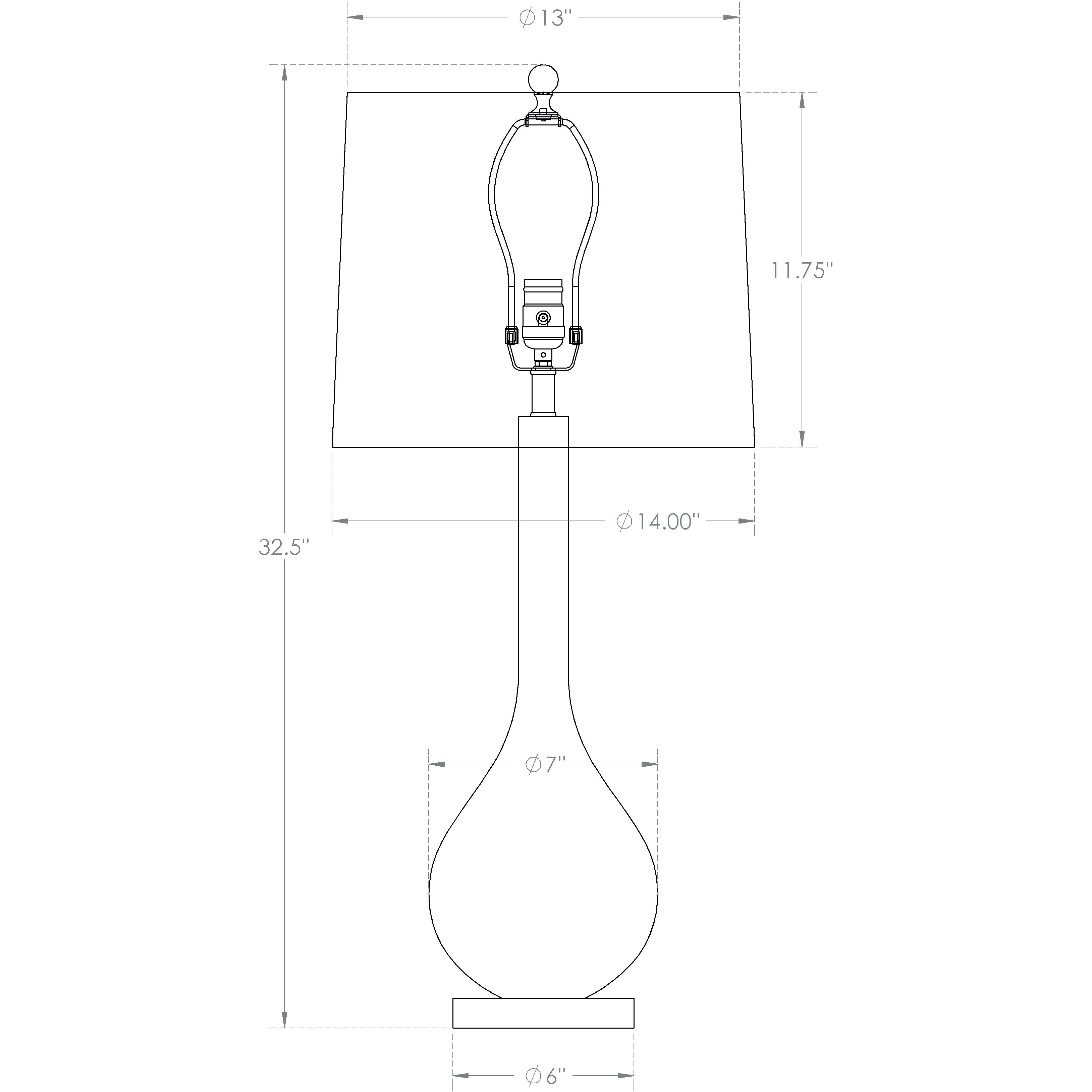 Rowan 32.5 inch 150.00 watt Beige Metallic Table Lamp Portable Light