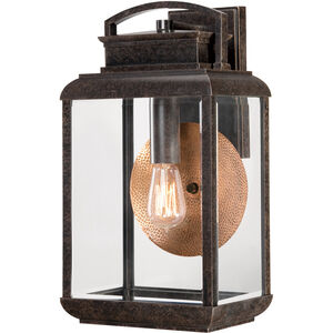 Byron 1 Light 18 inch Imperial Bronze Outdoor Wall Lantern