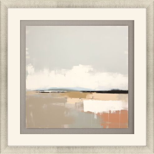 Landscapes Collection Champagne Gold Block Contemporary Framed Art