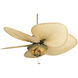 Islander Antique Brass Ceiling Fan Motor in 110 Volts, Blades Sold Separately, Motor Only