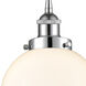 Edison Beacon 1 Light 8 inch Polished Chrome Mini Pendant Ceiling Light