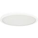 ELO LED 15.63 inch White Surface Mounted LED Ceiling Light in 2700K