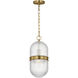 Alexa Hampton Lucinda 1 Light 8 inch Burnished Brass Pendant Ceiling Light