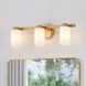 Bedminster 3 Light 24 inch Champagne Gold Vanity Light Wall Light
