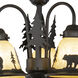 Bozeman LED Burnished Bronze Convertible Light Kit