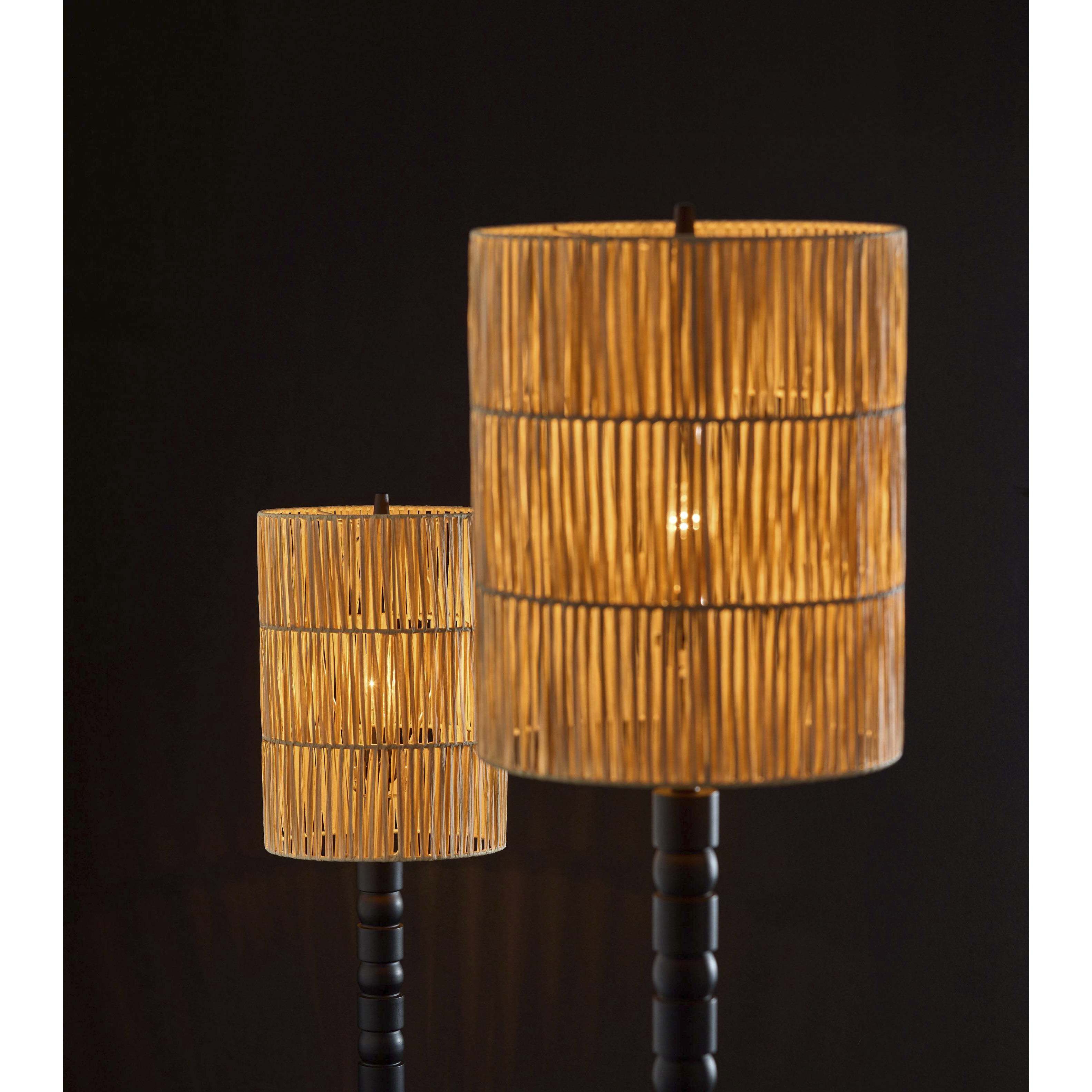 Norfolk 30 inch 40.00 watt Black Wood Table Lamp Portable Light