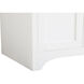 Moore 42 X 22 X 34 inch White Vanity Sink Set