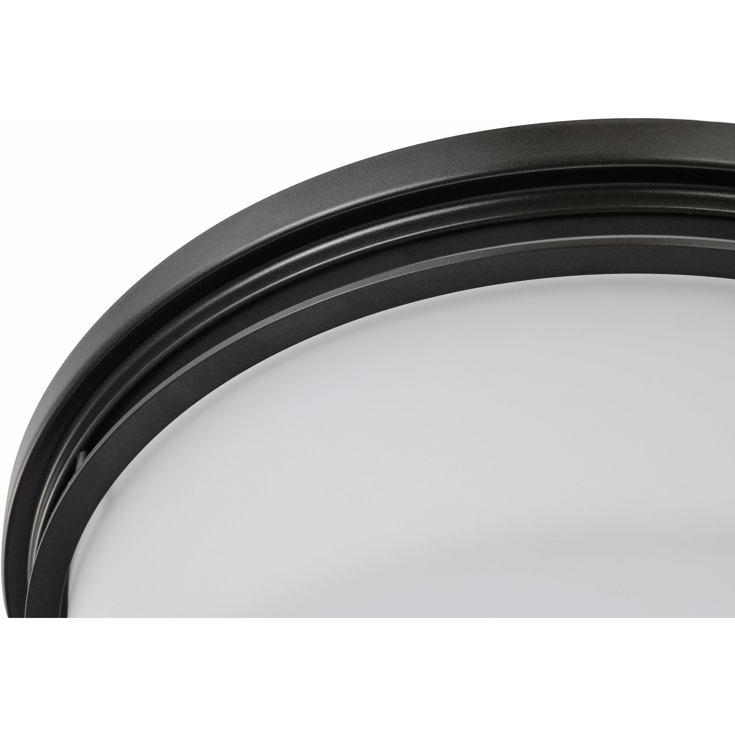 Warren 15 inch Gun Metal Flush Mount Ceiling Light