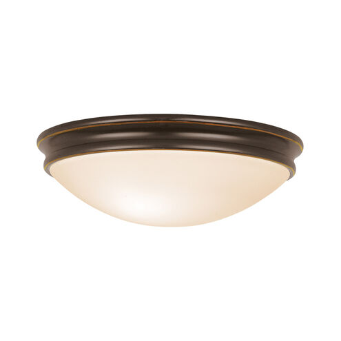 Atom LED 11 inch Oil Rubbed Bronze Flush Mount Ceiling Light