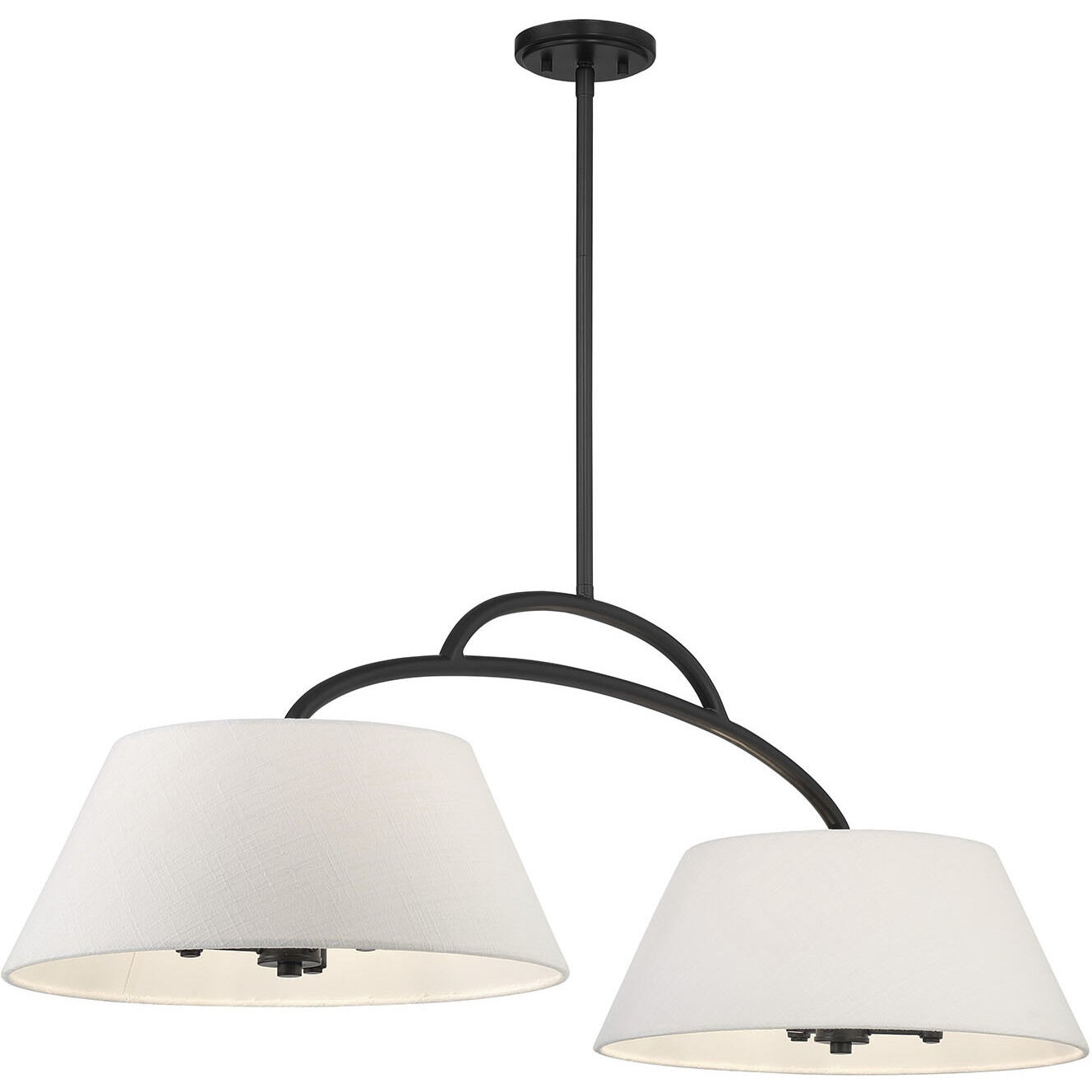 Headington 6 Light 48 inch Coal Island Light Ceiling Light