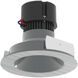 Pearl Natural Metal Reflector / Natural Metal Flange LED Round Retrofit Reflector in 4000K, 4" Retrofit