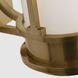 Chapman & Myers Gracie LED 4.75 inch Antique-Burnished Brass Linear Sconce Wall Light