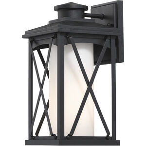 Lansdale 1 Light 13 inch Coal Outdoor Wall Mount, Great Outdoors