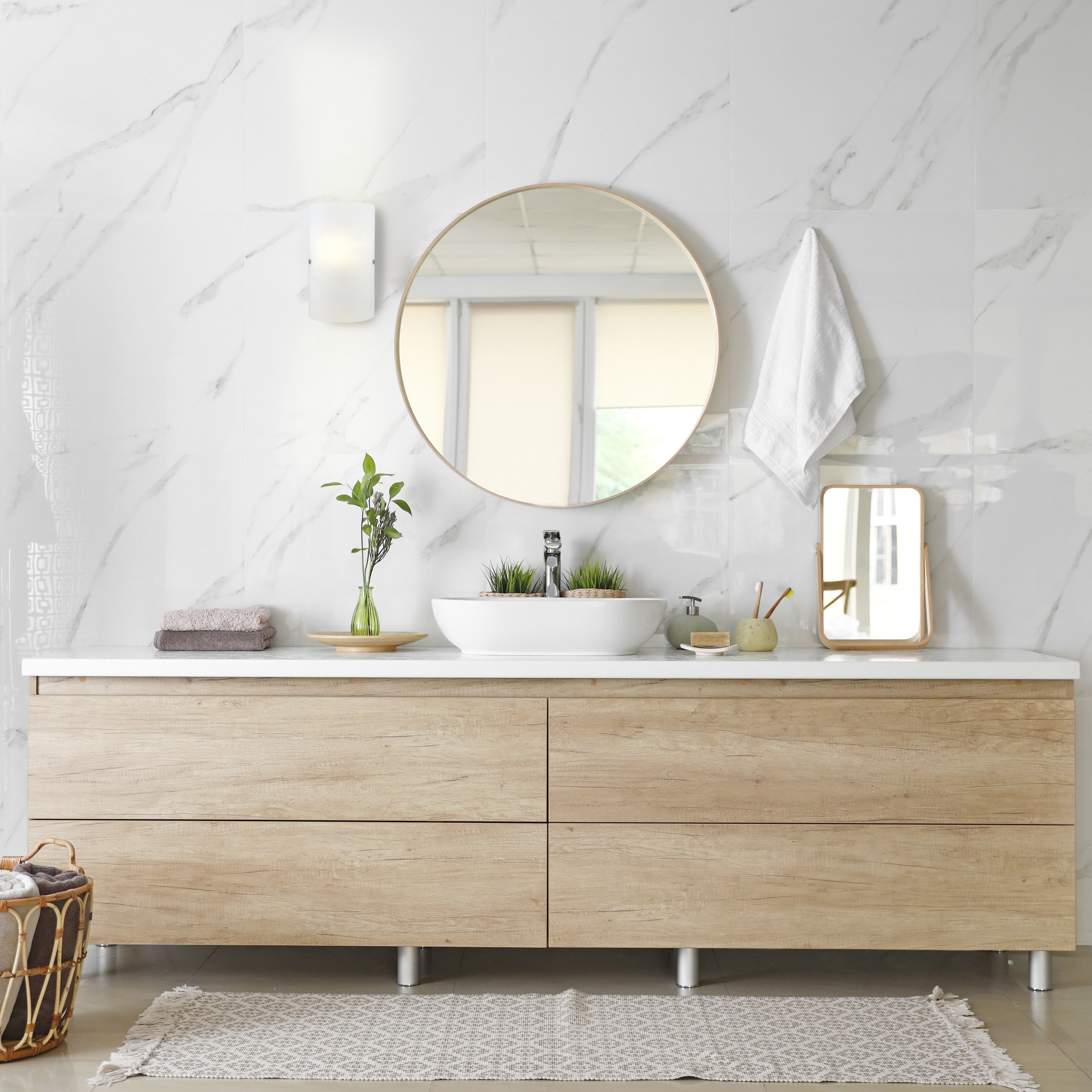 Troy 3 1 Light 7.1 inch Matte Nickel Wall Sconce Wall Light