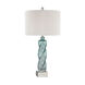 Waikiki 29 inch 150.00 watt Blue with Polished Nickel Table Lamp Portable Light