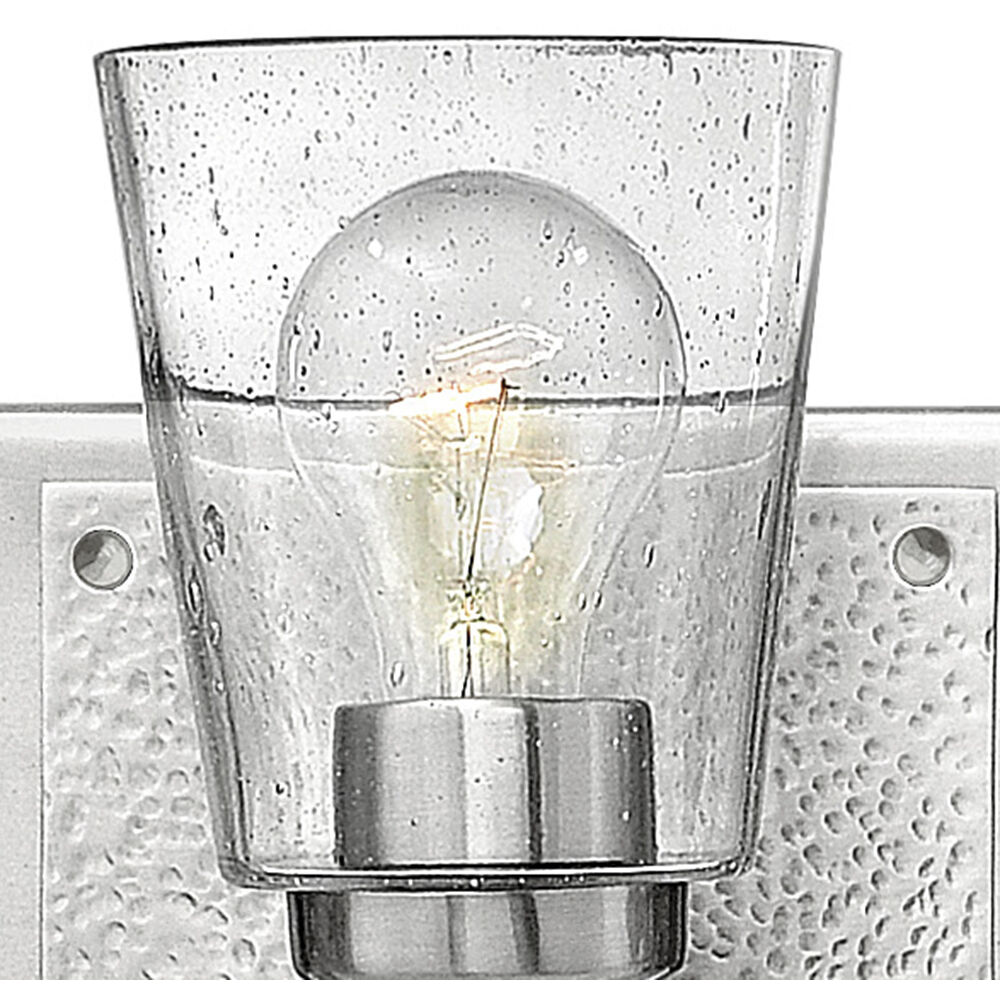 Jackson 4 Light 32.75 inch Brushed Nickel with Polished Antique Nickel Vanity Light Wall Light