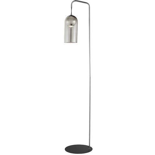 Chante 58 inch 5.00 watt Gun Metal Floor Lamp Portable Light