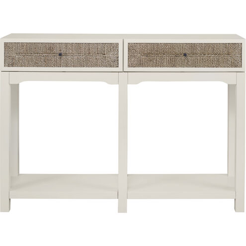Sawyer 48 X 12 inch Shoji White with Natural Console Table