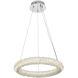 Bowen 1 Light 18 inch Chrome Chandelier Ceiling Light