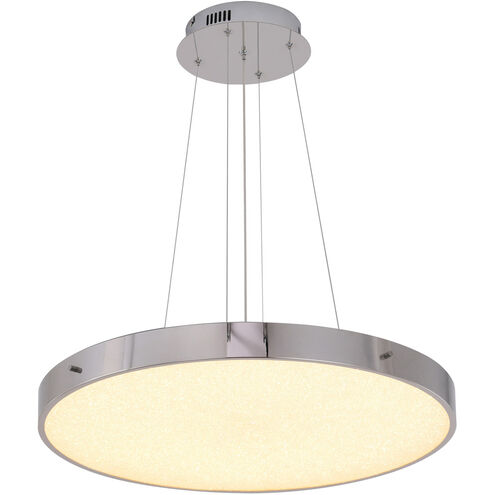 Canada LED 24 inch Chrome LED Chandelier Ceiling Light