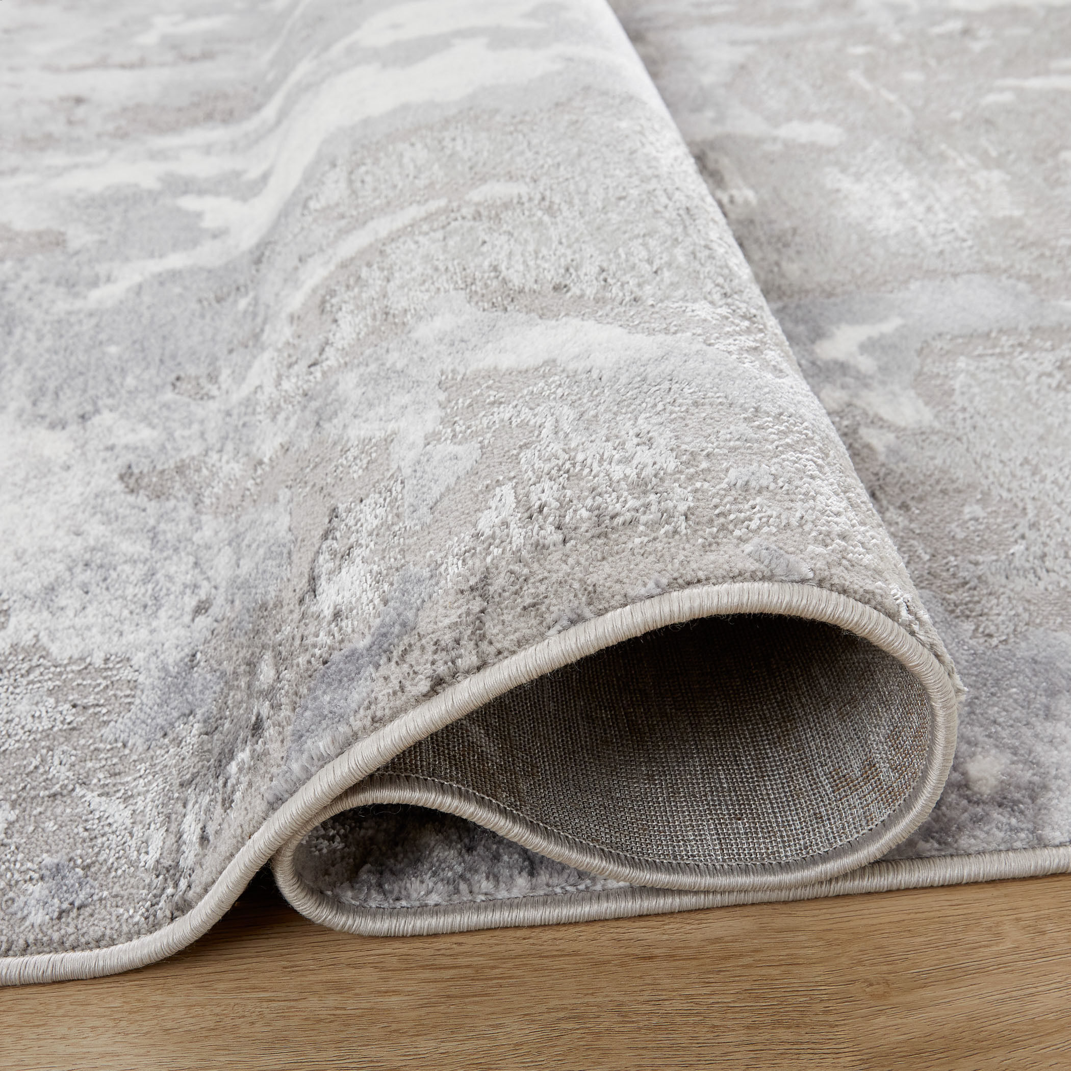 Samira 90 X 63 inch Blue Rug in 5 x 7