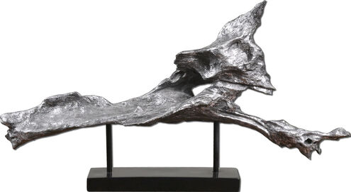 Cosma Antiqued Metallic Silver Statue