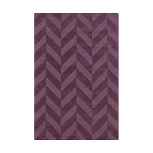 Central Park 168 X 27 inch Dark Purple Indoor Runner, Runner