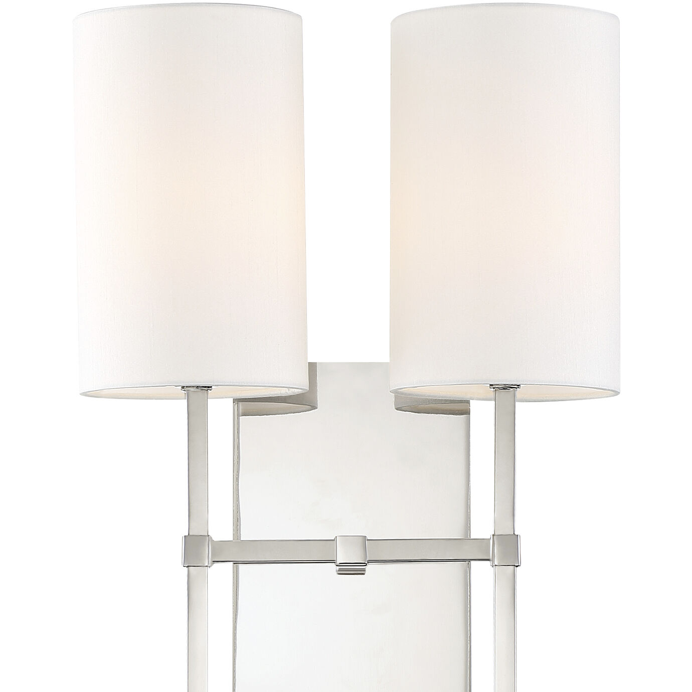 Veronica Bath Wall Light in Polished Nickel