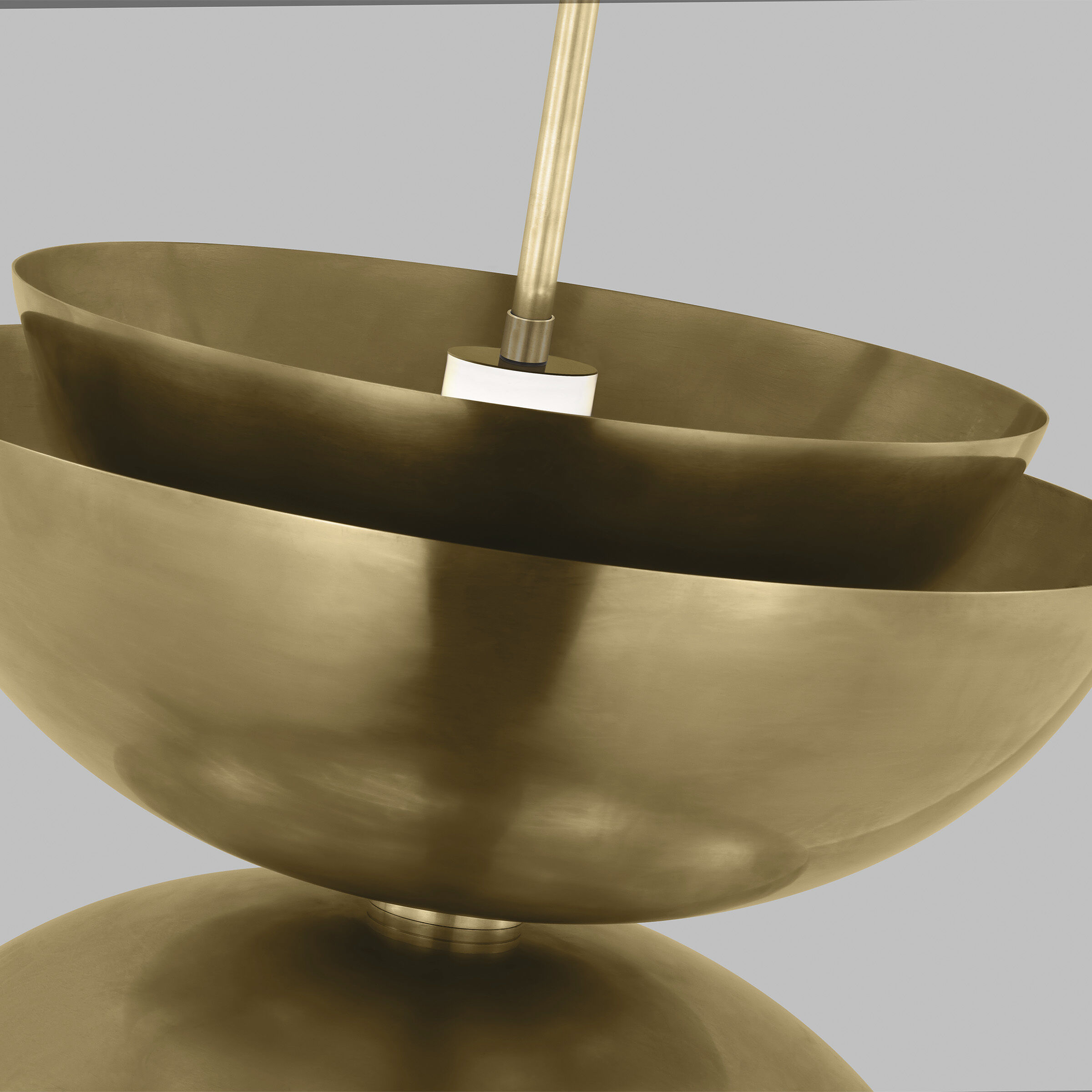 Sean Lavin Shanti LED 20.5 inch Natural Brass Line-Voltage Pendant Ceiling Light