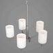Replay 5 Light 21 inch Brushed Nickel Chandelier Ceiling Light