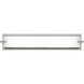 Cubism LED 24 inch Chrome Bath Light Wall Light