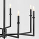 Merrick 8 Light 32 inch Matte Black Chandelier Ceiling Light