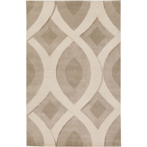 Decadent 96 X 60 inch Khaki, Tan Rug