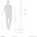 Luxe Matte Black Floor Standing Touchless Hand Sanitizer Dispenser