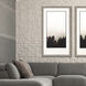 Misty Peak Neutral and Black and Gray and Beige Framed Art
