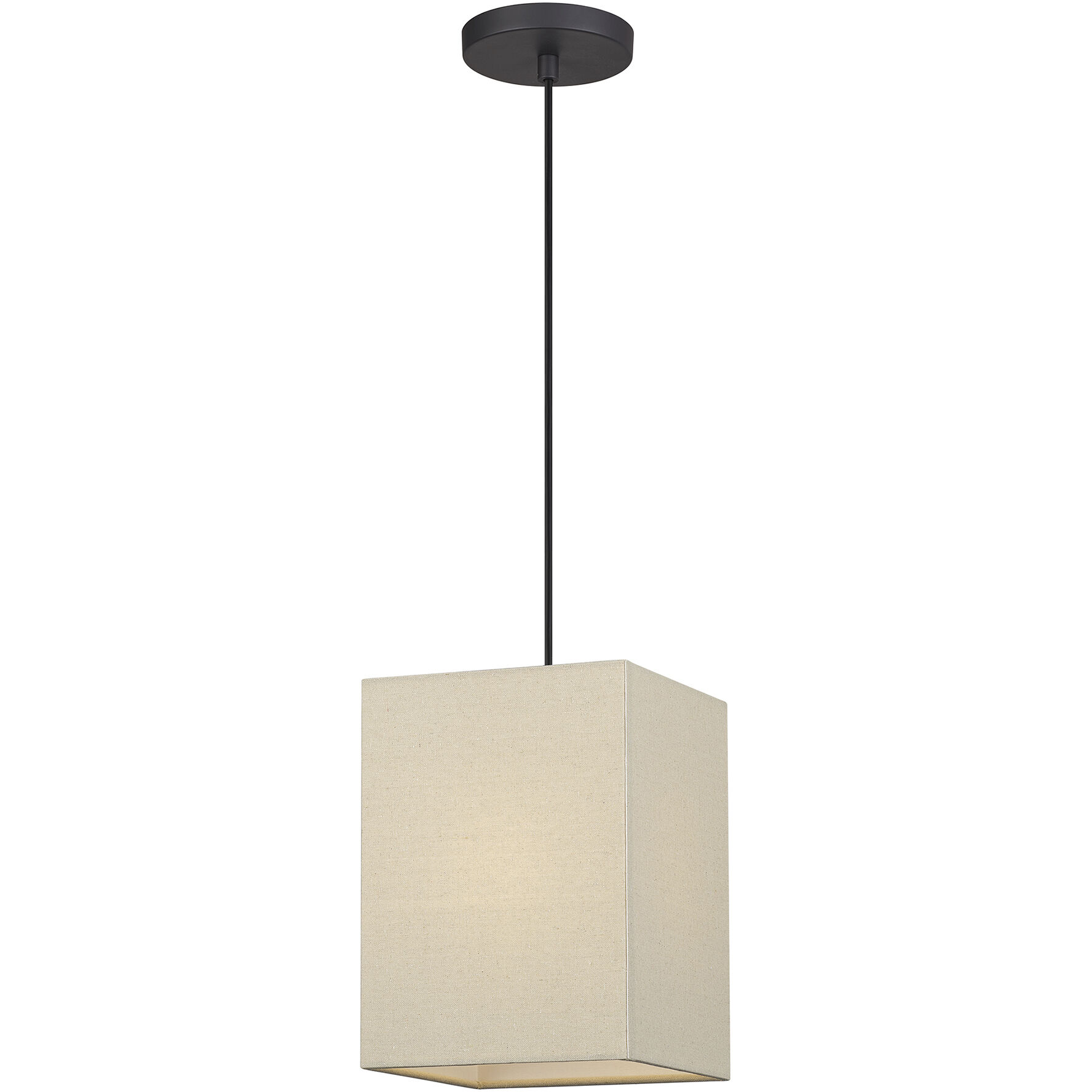 Summit 1 Light 8 inch Bronze Pendant Ceiling Light
