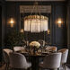 Matrix 9 Light 25 inch Havana Gold Chandelier Ceiling Light