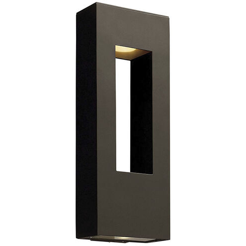 Atlantis LED 24 inch Bronze Outdoor Wall Mount Lantern, Large