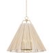 Sonoma 6 Light 37 inch Vintage Gold Leaf Chandelier Ceiling Light