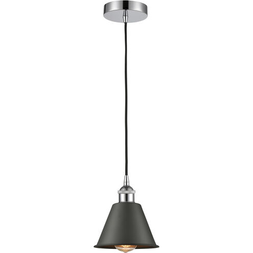 Edison Smithfield 1 Light 7 inch Polished Chrome Mini Pendant Ceiling Light