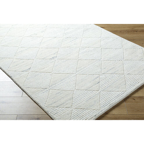 Gina 36 X 24 inch Ivory / Black Handmade Rug in 2 x 3