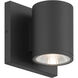 Sunset 4.75 inch Black Wall Sconce Wall Light